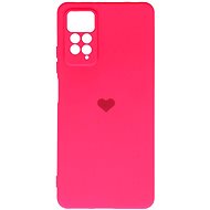 Vennus Valentýnské pouzdro Heart pro Xiaomi Redmi Note 11 Pro/ Redmi Note 11 Pro 5G - fuchsiové - Phone Cover