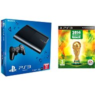  Sony PlayStation 3 Slim New 12 GB + FIFA WORLD CUP 2014  - Game Console