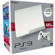 Sony PlayStation 3 Slim 320GB White (Limited Edition) + Dualshock White - Game Console