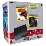 Sony PlayStation 3 Slim 320GB + God of War III + Gran Turismo 5 - Game Console