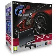 Sony PlayStation 3 Slim 320GB + Gran Turismo 5 + 2x Sony PS3 DualShock 3 - Game Console