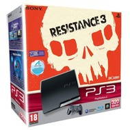 Sony PlayStation 3 Slim 320GB + Resistance 3 - Game Console