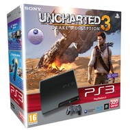 Sony PlayStation 3 Slim 320GB + Uncharted 3: Drake's Deception - Game Console