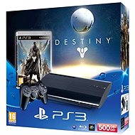  Sony PlayStation 3 Slim 500 GB + New Destiny  - Game Console
