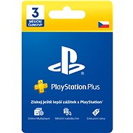 PlayStation Plus 3 Months Membership - CZ - Prepaid Card