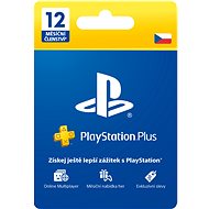 PlayStation Plus 12 Month Membership - CZ - Prepaid Card