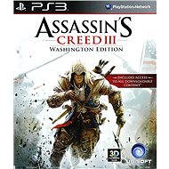  PS3 - Assassin's Creed III (Washington Edition) CZ  - Console Game