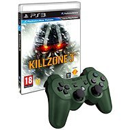 PS3 - Killzone 3 + Dual Shock 3 (Green Army Edition) - Console Game