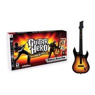 PS3 - Guitar Hero: World Tour + Kytara - Hra na konzolu