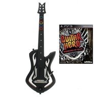 PS3 - Guitar Hero: Warriors of Rock + Kytara - Konsolen-Spiel