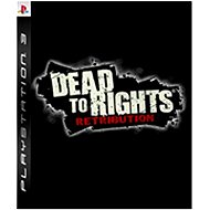 Game For PS3 - Dead to Rights: Retribution - Console Game