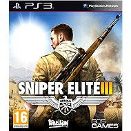  PS3 - Sniper Elite 3  - Console Game