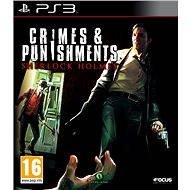 PS3 - Sherlock Holmes: Crimes & Punishments - Hra na konzolu