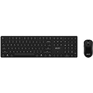 MSI FORGE K210 Wireless black - CZ/SK - Keyboard and Mouse Set