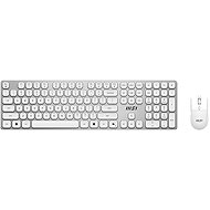 MSI FORGE K210 Wireless white - CZ/SK - Keyboard and Mouse Set