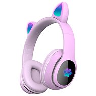 MG L400 wireless headphones with cat ears, pink - Wireless Headphones