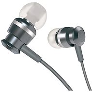 Joyroom Metal Wired Earphones 3.5mm, grey - Headphones