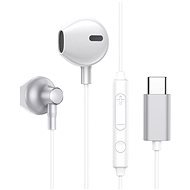 Joyroom JR-EC03 in-ear headphones USB-C, silver - Headphones