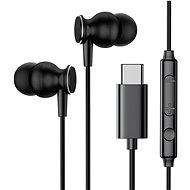 Joyroom JR-EC04 USB-C in-ear headphones, black - Headphones