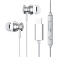 Joyroom JR-EC04 in-ear headphones USB-C, silver - Headphones