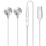 Remax RM-711 Lightning earphones 1.2m, silver - Headphones