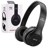 MG P47 wireless bluetooth headphones, black - Wireless Headphones