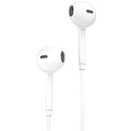 WK Design Y19 Lightning in-ear headphones, white - Headphones