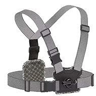 Telesin chest belt with two sports camera grips, grey - Action Camera Accessories