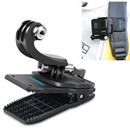 Puluz Backpack Mount Clip sports camera mount, black - Action Camera Accessories
