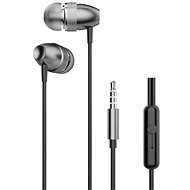 Dudao X2Pro earphones 3.5mm mini jack, grey - Headphones