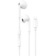 Dudao X14ProL Lightning in-ear headphones, white - Headphones