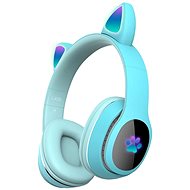 MG L400 wireless headphones with cat ears, blue - Wireless Headphones
