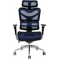 MOSH AIRFLOW-702 modrá - Kancelárska stolička