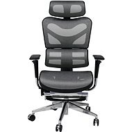 MOSH AIRFLOW-702L čierno-biela - Kancelárska stolička
