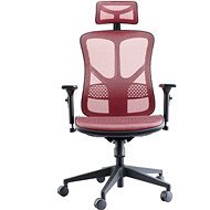 MOSH AIRFLOW-526 červená - Kancelárska stolička