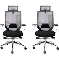 MOSH BS-X02 čierna – pack 2 ks - Kancelárska stolička