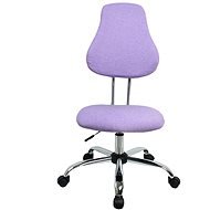 MOSH – fialová ľalia - Detská stolička k písaciemu stolu