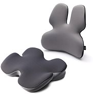 MOSH ERGO2 Set B1X seat cushion black/grey + H1X armrest black/grey - Kit