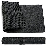MOSH Table mat, felt, black, 90 x 45 cm - Mouse Pad