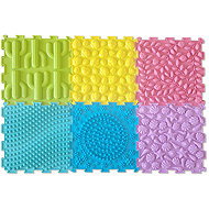 MOSH Sensory mat, vícebarevná, 6 ks - Acupressure Mat