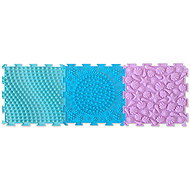 MOSH Sensory mat, Türkis/Blau/Lila, 3 Stk. - Akupressur-Pad