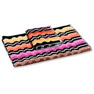 MISSONI HOME VASILIJ small hand towel 40 x 70 cm with distinctive black pattern - Towel