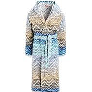 MISSONI HOME TOLOMEO hooded robe M, multicolour - Bathrobe
