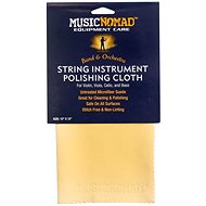 MusicNomad MN731 String Instrument Microfibre Polishing Cloth for Violin, Viola, Cello & Bass - Musical Instrument Cosmetics