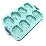 Pronett XJ4462 Silicone mould for baking 8 buns - Baking Mould