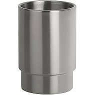 Spirella Toothbrush cup NYO, brushed stainless steel - Toothbrush Holder Cup