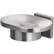 Spirella Wall Soap Dispenser NYO, brushed stainless steel - Soap Dish