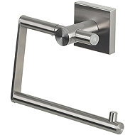 Spirella Wall mounted toilet paper holder NYO, brushed stainless steel, 14 cm - Toilet Paper Holder