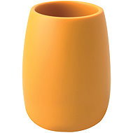 Spirella Toothbrush cup SVEN, polyresin, yellow - Toothbrush Holder Cup
