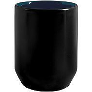 Spirella Toothbrush cup JARO, ceramic, black-petrol - Toothbrush Holder Cup